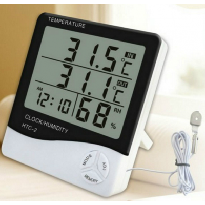 digital hygrometer orologio da parete con termometro e igrometro/wall clock thermometer and hygrometer hygrometer thermometer