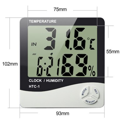 digital barometer hygrometer hygrometer thermometer psychrometer Hygrometer temperature and humidity sensor