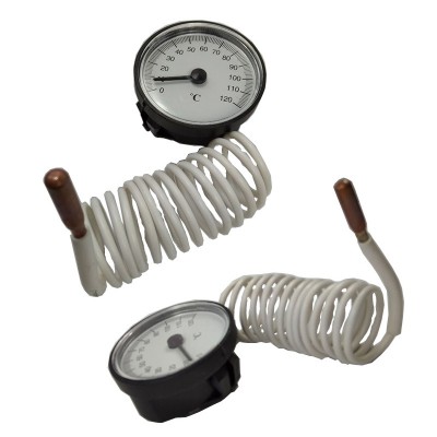 plastic case pressure thermometer