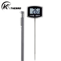 Digital lcd long probe meat testing food temperature BBQ cooking thermometer